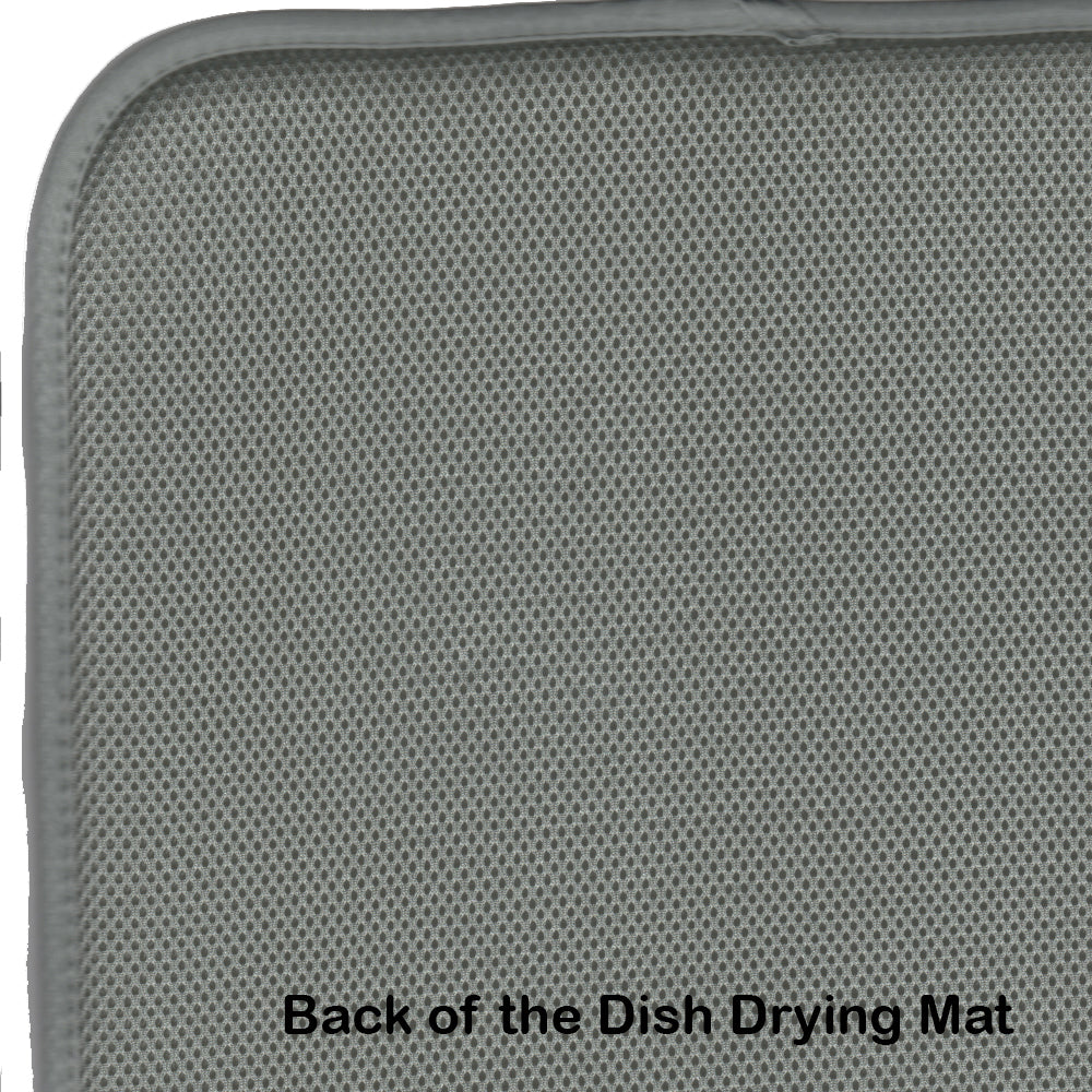 Tresspassers will be shot Dish Drying Mat